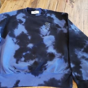 Soul Men's MediumTie Dye  Sweater w Skull